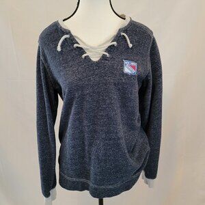 New York Rangers Logo Woman's sweatshirt - sz Large